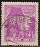 Austria - 1957 - Monumentos - 4 S - Violeta - Austria, Gate - Scott 627 - Vienna Gate Hainburg - 0